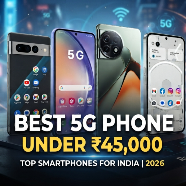 Best Phones Under ₹45,000 in India – September 2026