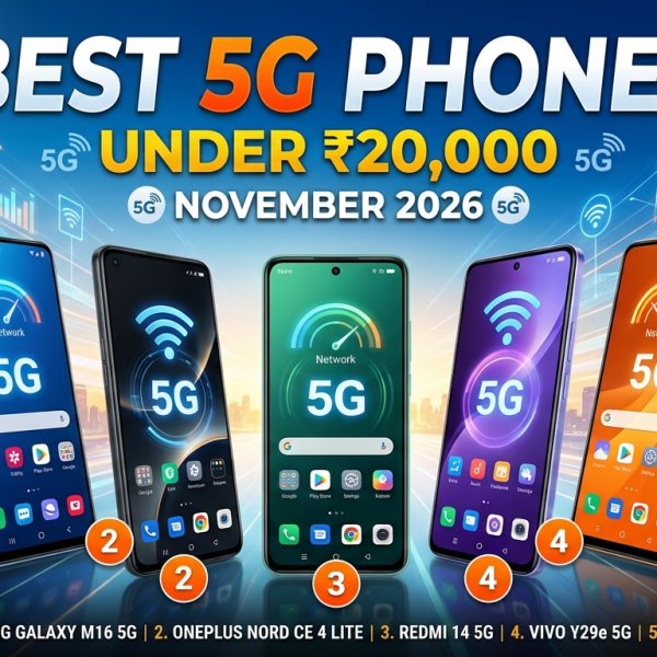 Best Smartphones Under ₹20,000 to Buy in November