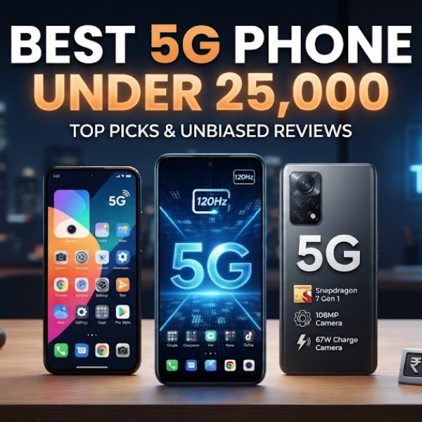 5 Best Phones Under ₹25,000 in India 2026