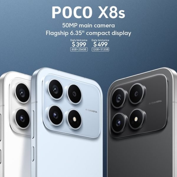 Poco X8s Features Snapdragon 7 Gen 4 Processor