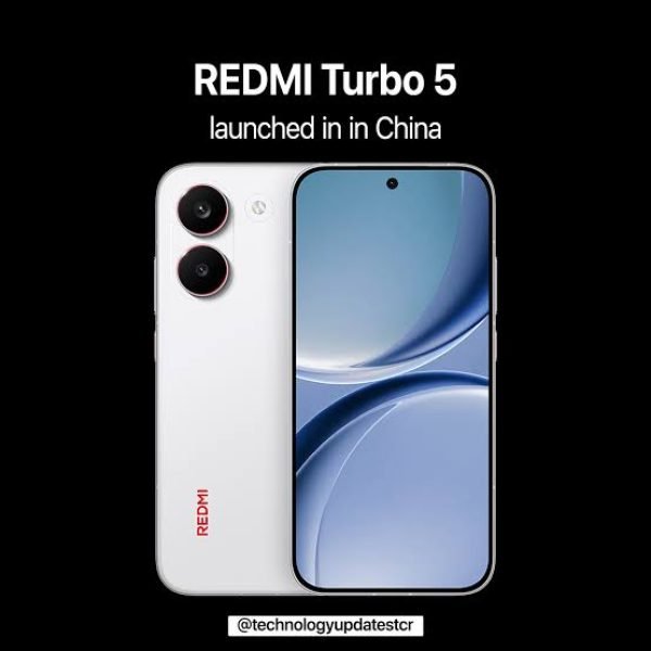 Redmi Turbo 5 Launches with Dimensity 8500-Ultra and Massive 7,560mAh Battery