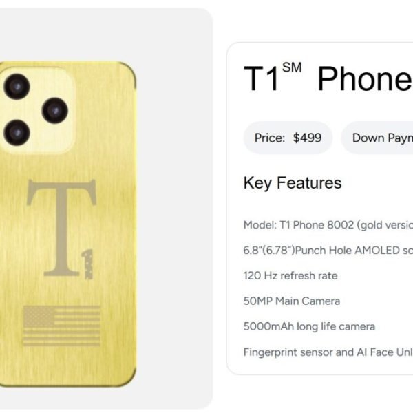 Trump T1 Smartphone Surfaces Online with Fresh Design and Upgraded Features